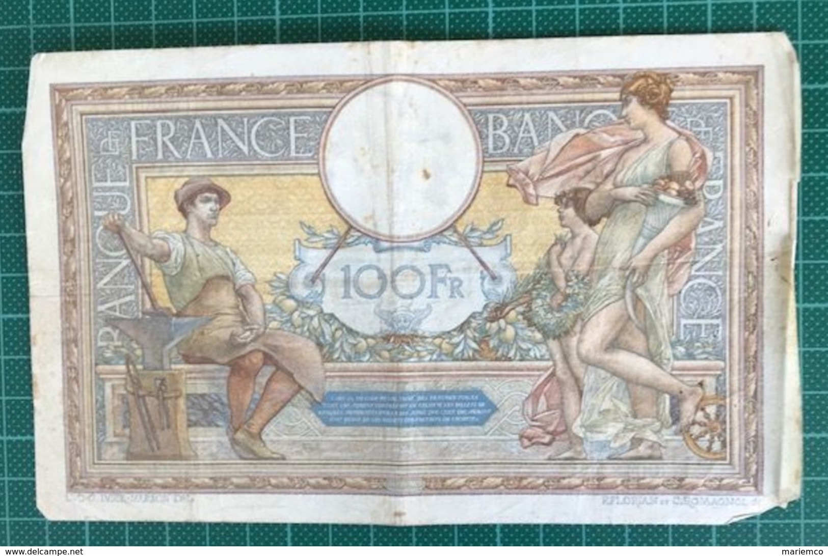 France 2 BILLETS 100 FRANCS 1932 ET 1931 - 50 F 1927-1934 ''Luc Olivier Merson''