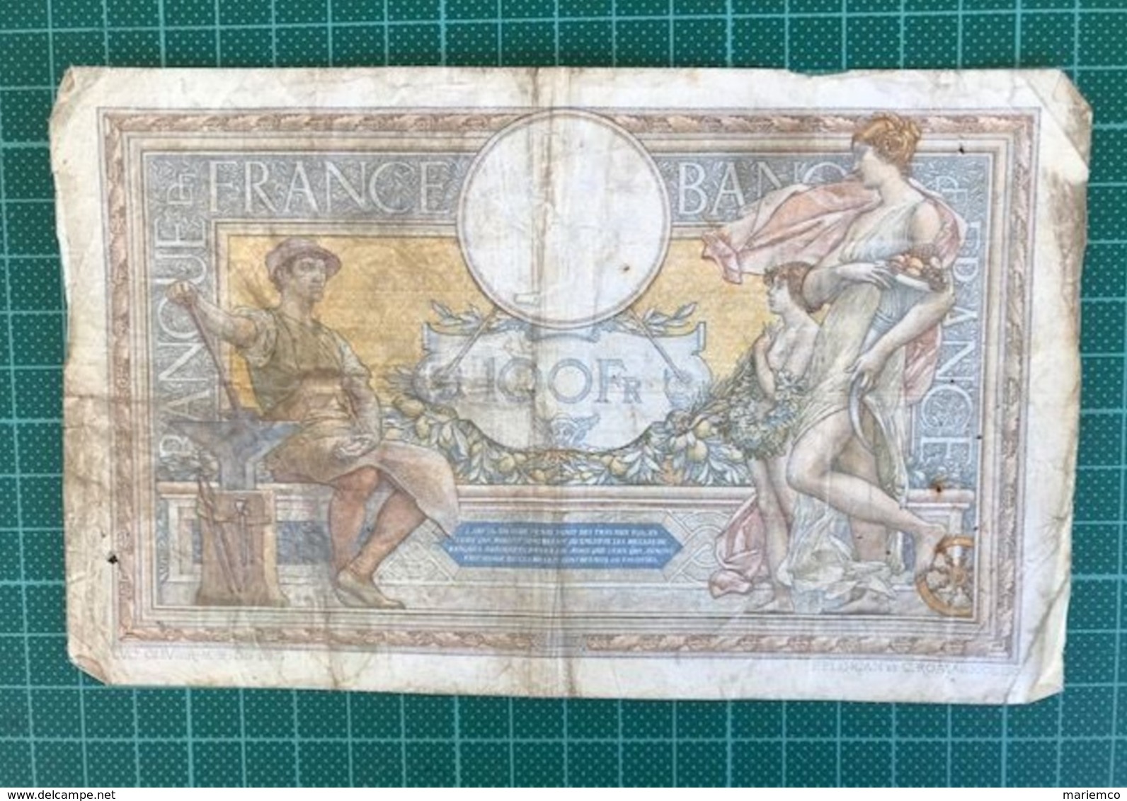 100 FRANCS 1928 - 100 F 1908-1939 ''Luc Olivier Merson''