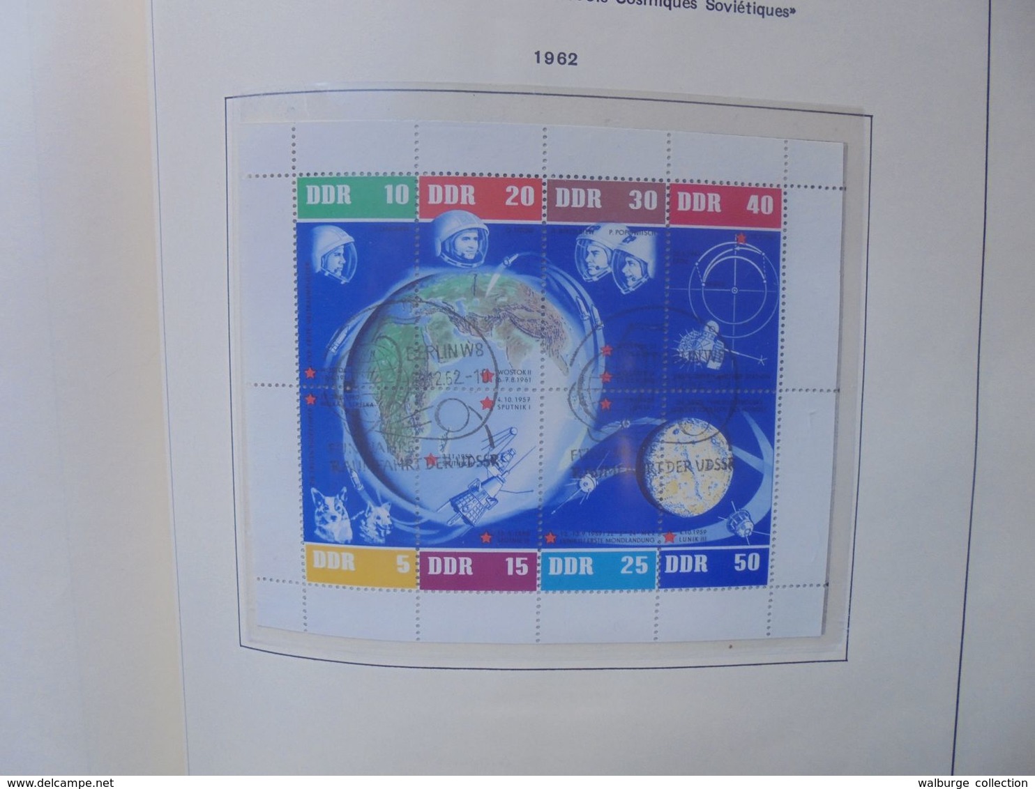 D.D.R 1949-1964 OBLITEREE. SUPERBE COLLECTION TRES COMPLETE-TRES GROSSE COTE !!! (2755)2 KILOS 100