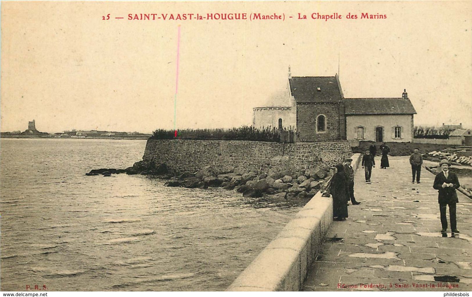 MANCHE  SAINT VAAST LA HOUGUE   La Chapelle Des Marins - Saint Vaast La Hougue