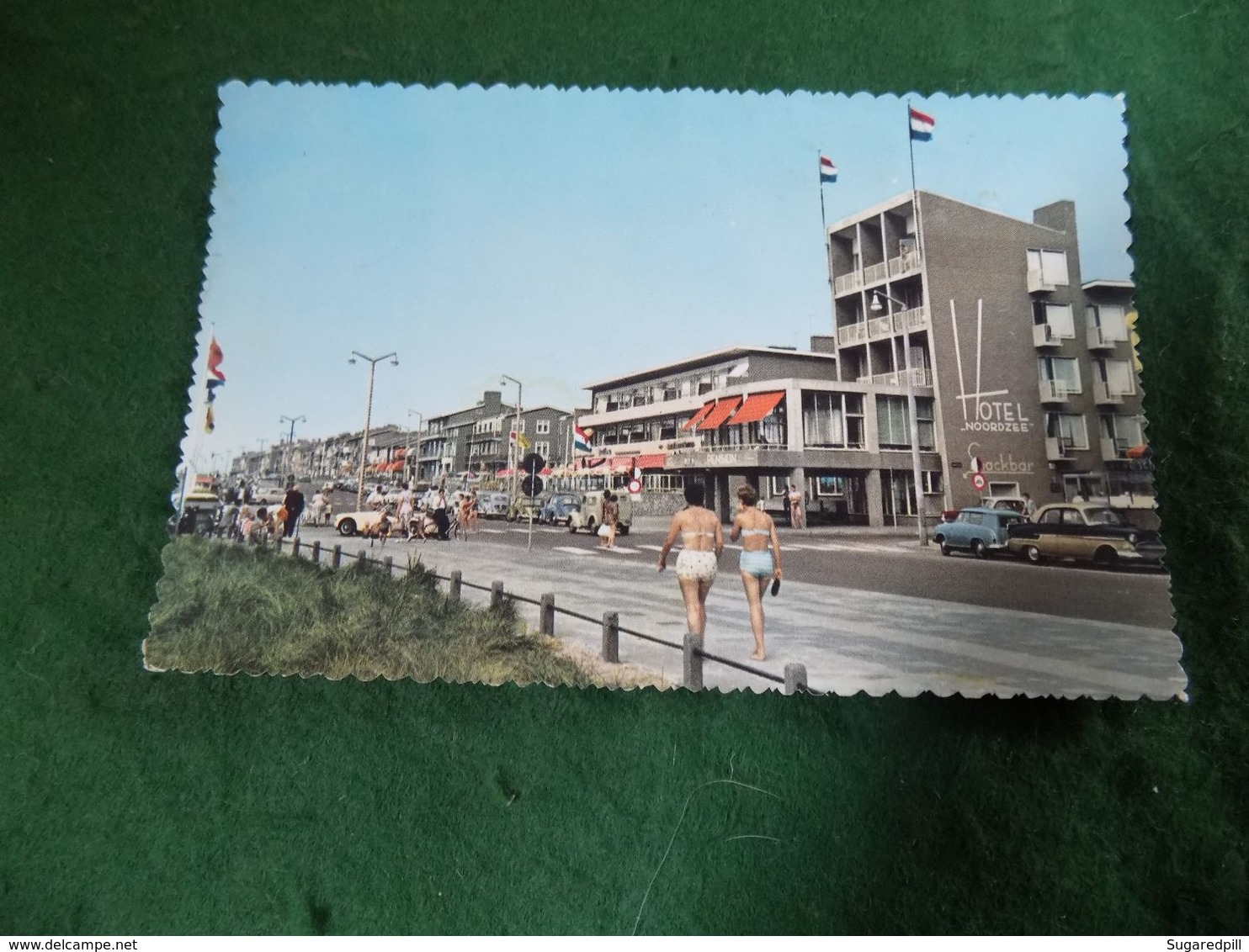 VINTAGE NETHERLANDS: Katwijk Aan Zee Centrum Boulevard Tint 1960 - Katwijk (aan Zee)