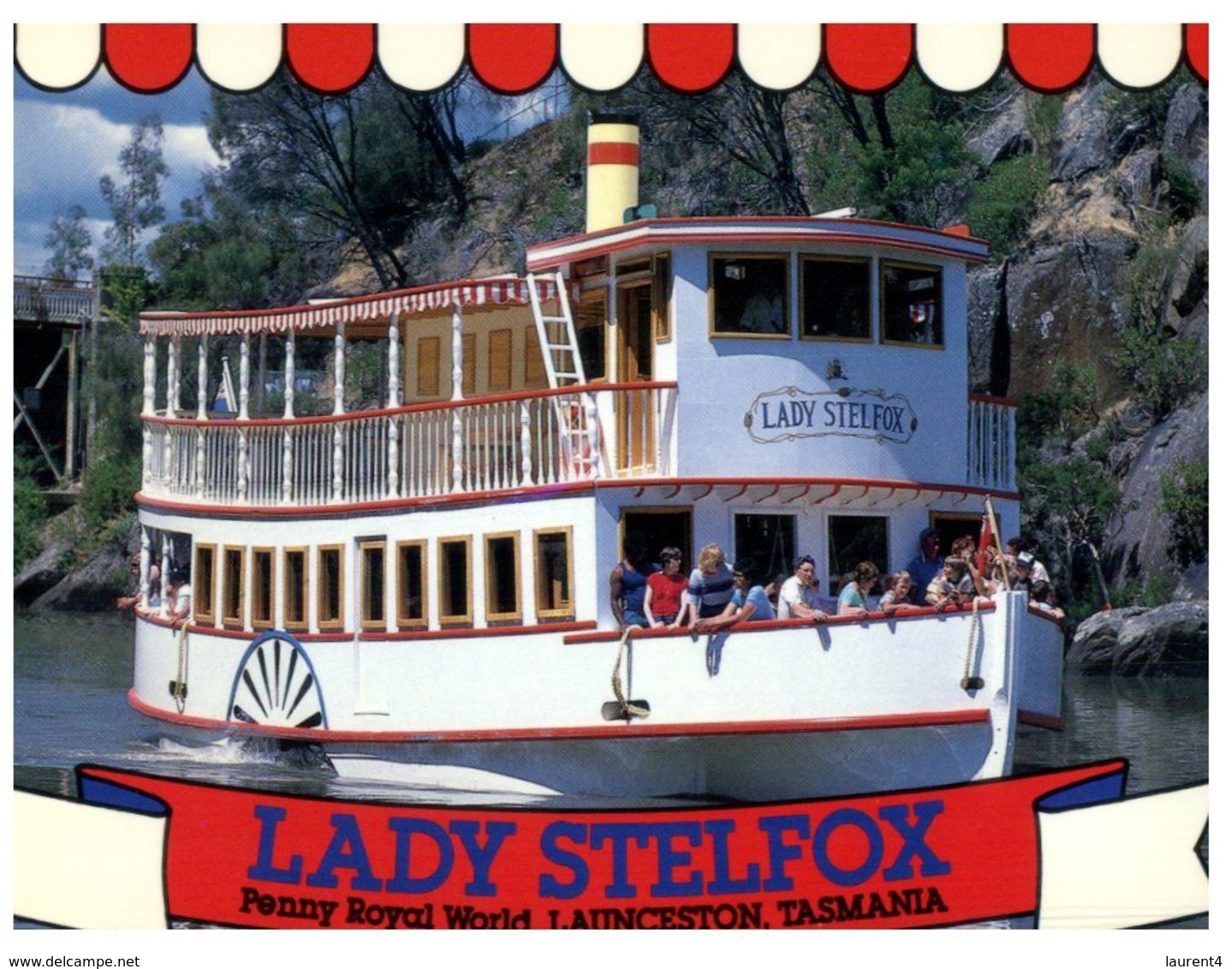 (A 36) Australia - TAS - Lady Stelfox River Ship (Launceston) - Lauceston