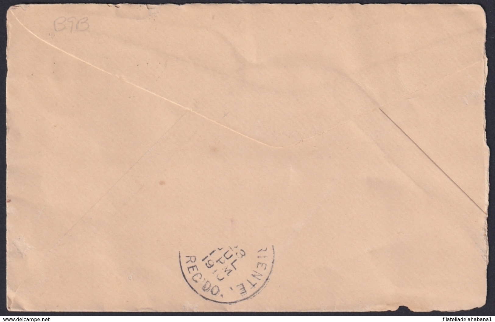 1899-EP-246  CUBA US OCCUPATION 1899 POSTAL STATIONERY Ed.55B. 2c NAIFE 81 COLON COLUMBUS. SOBRE CORTADO. - Andere & Zonder Classificatie