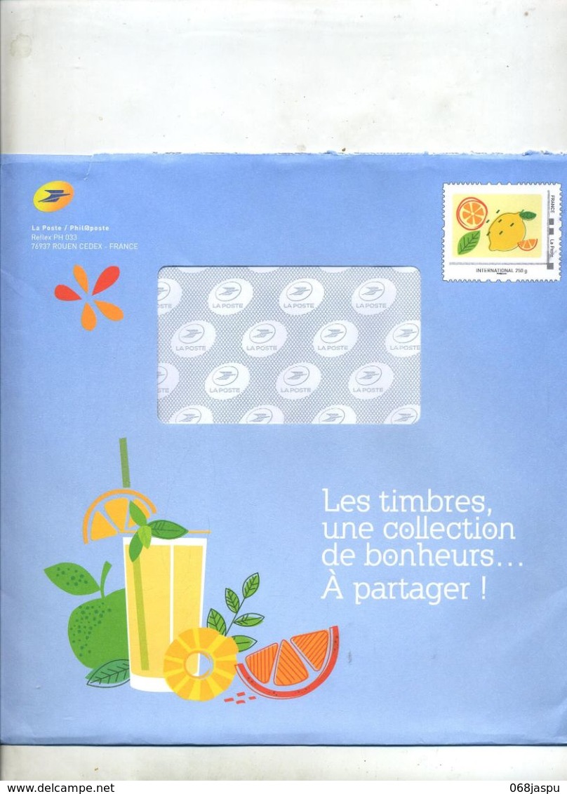 Pap  Citron  +enveloppe Reponse T - Prêts-à-poster:  Autres (1995-...)