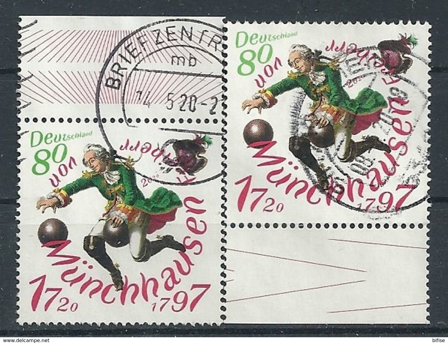 ALEMANIA 2020 - MI 3546 - Baron Von Münchhausen - Used Stamps