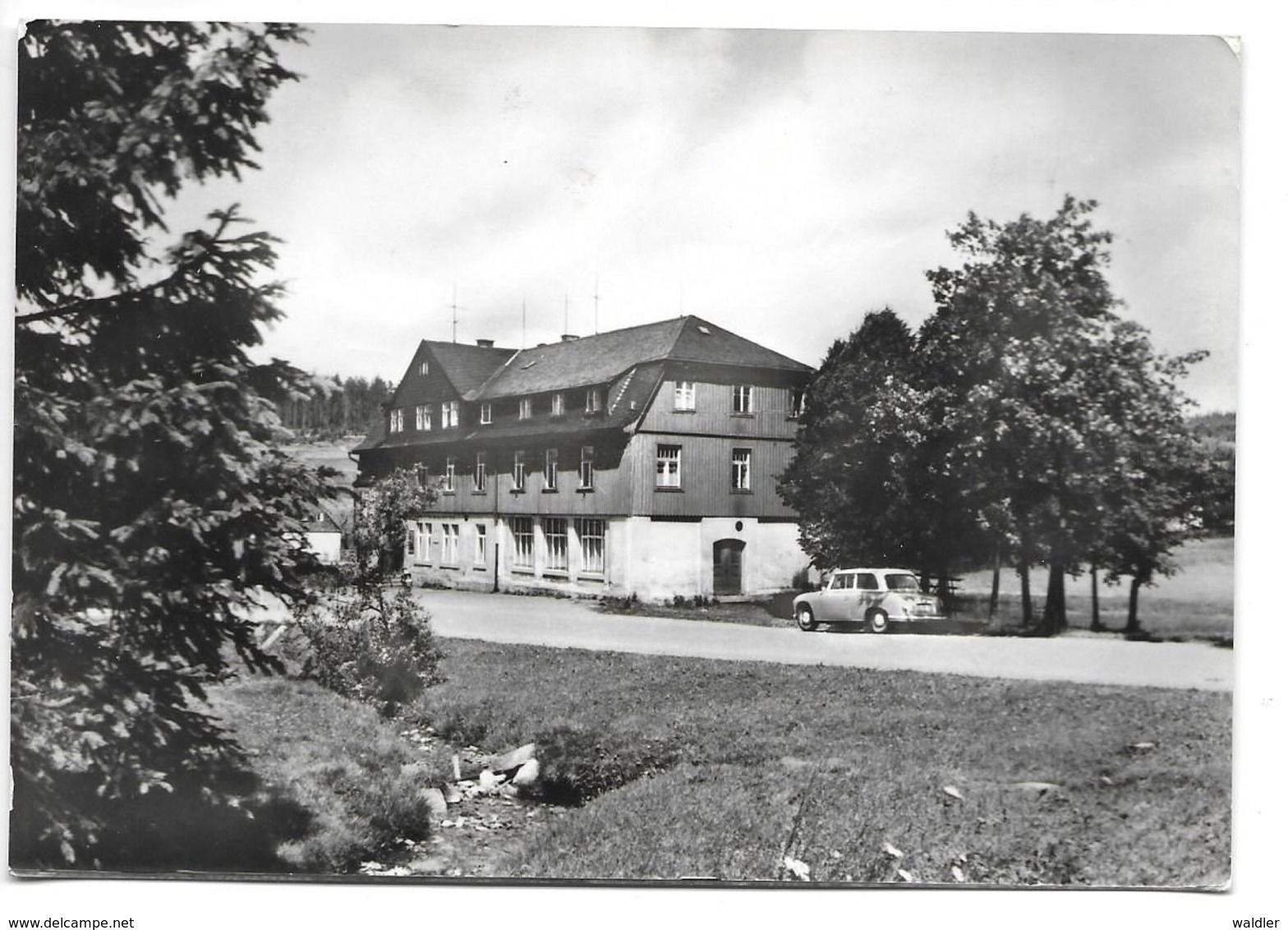 9438  JOHANNGEORGENSTADT  -  ERHOLUNGSHEIM STAHLWERK RIESA  1972 - Johanngeorgenstadt