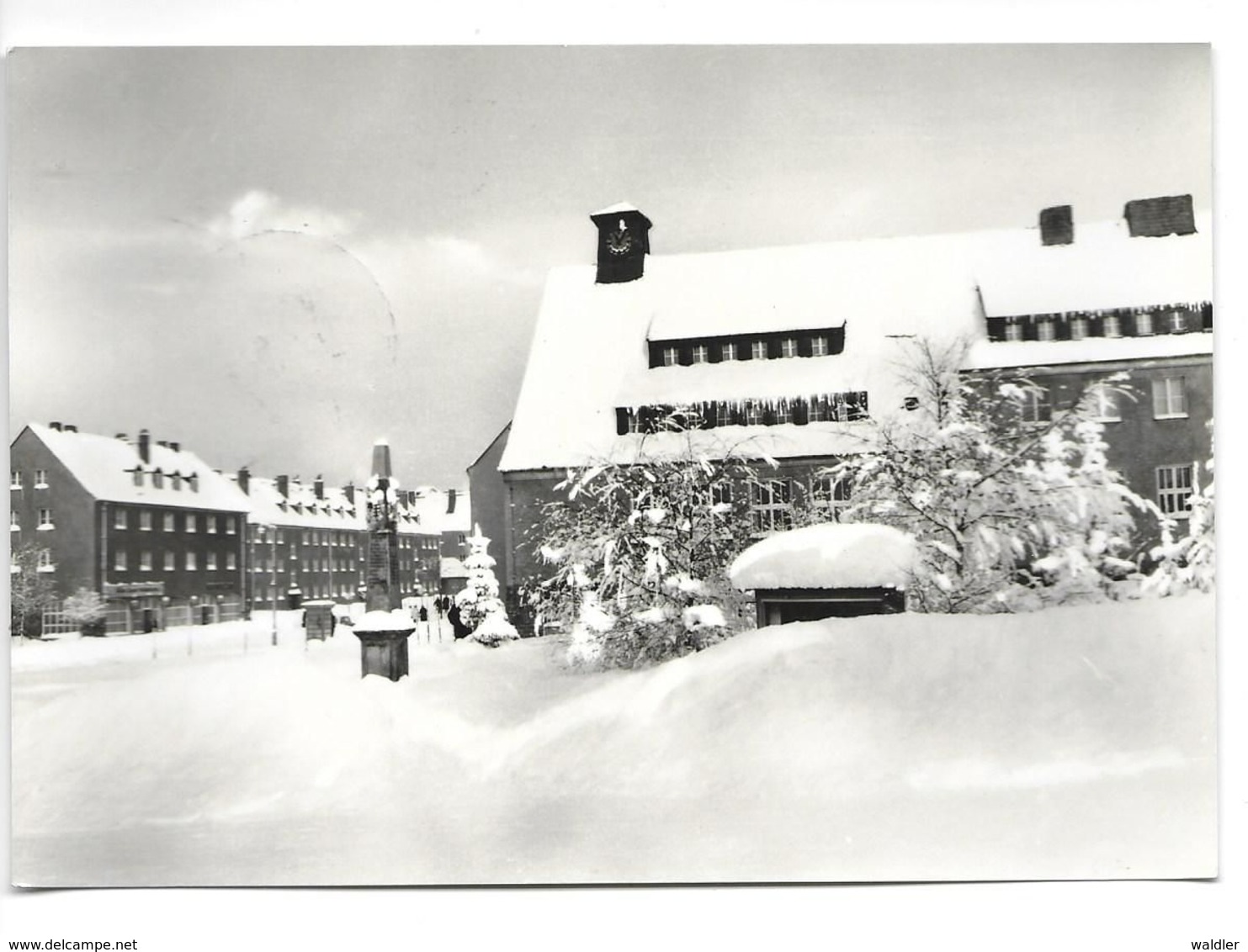 9438  JOHANNGEORGENSTADT  -  NEUSTADT MIT POST  1972 - Johanngeorgenstadt