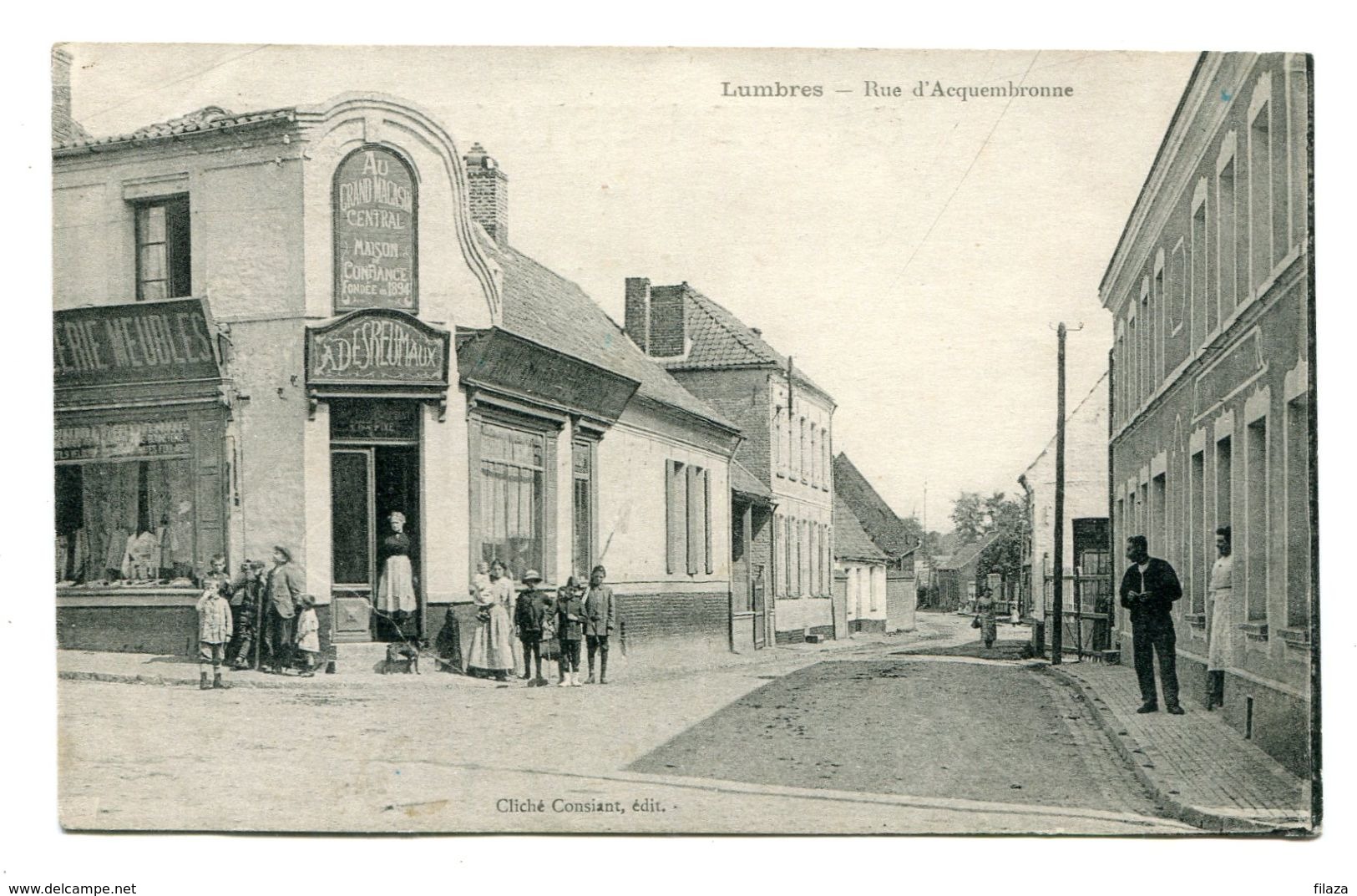 62 - Pas De Calais - Lumbres Rue D'Acquembronne (N0754) - Lumbres