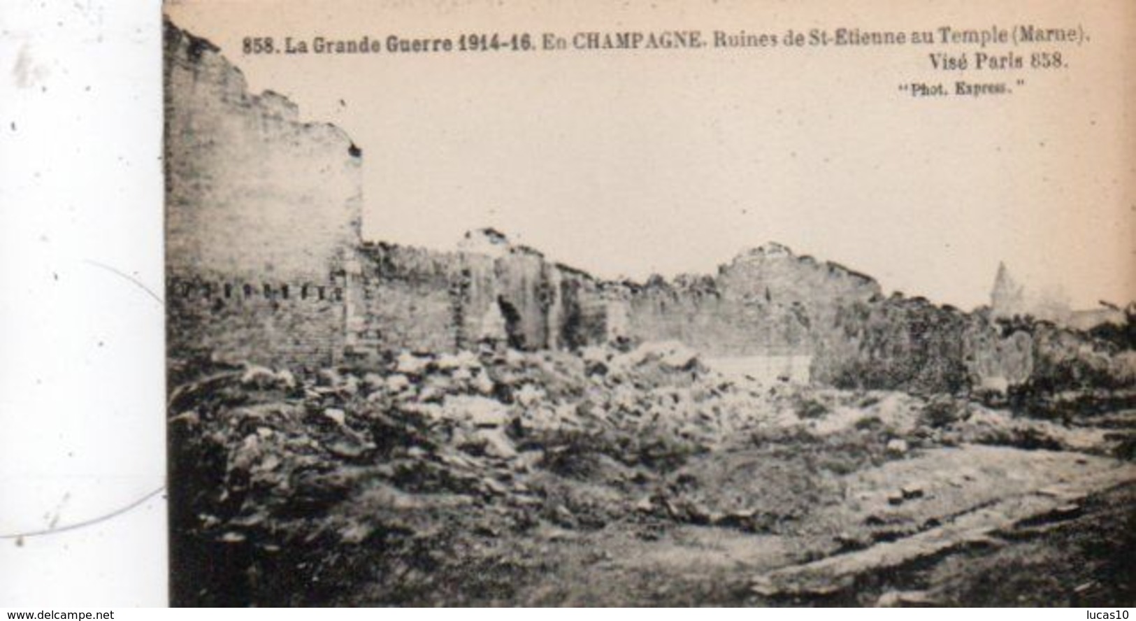 10 Cartes  De La Grande Guerre 1914 1915  En Champagne - 5 - 99 Postkaarten