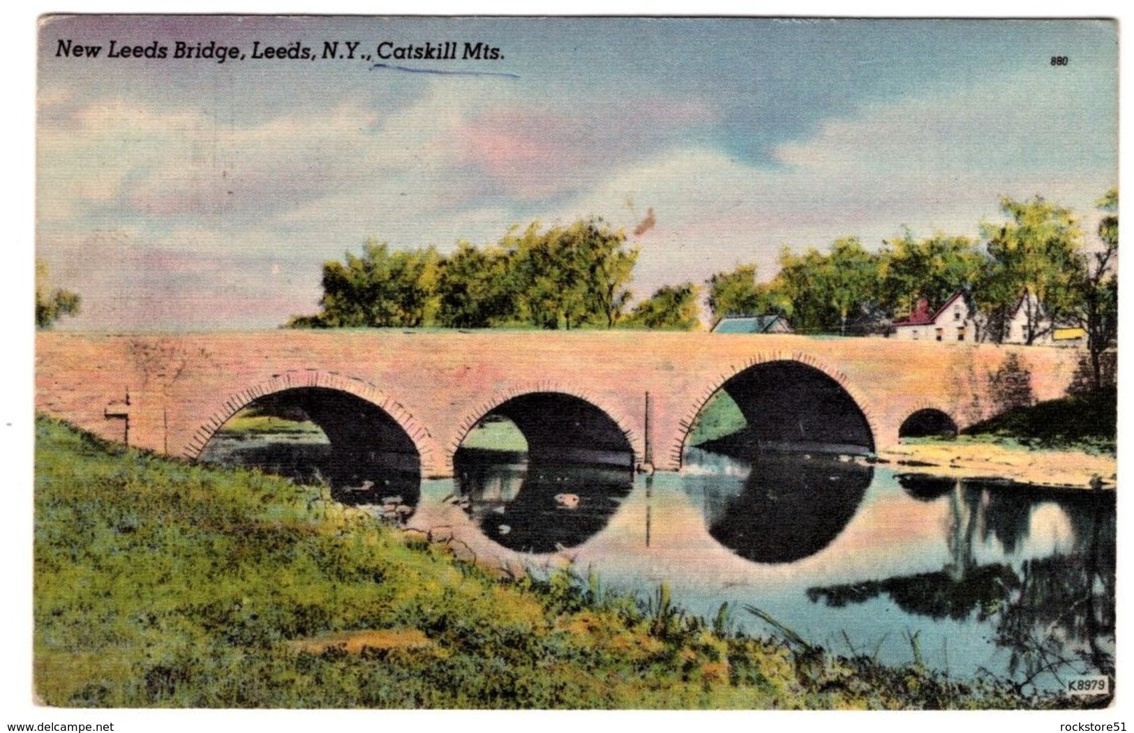New Leeds Bridge Leeds Catskill Mts. - Catskills