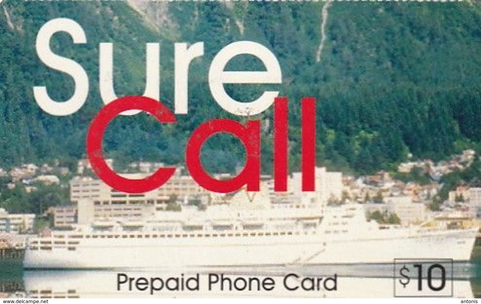 USA - Boat, Surecall By WorldXchange Prepaid Card $10, Used - Boats