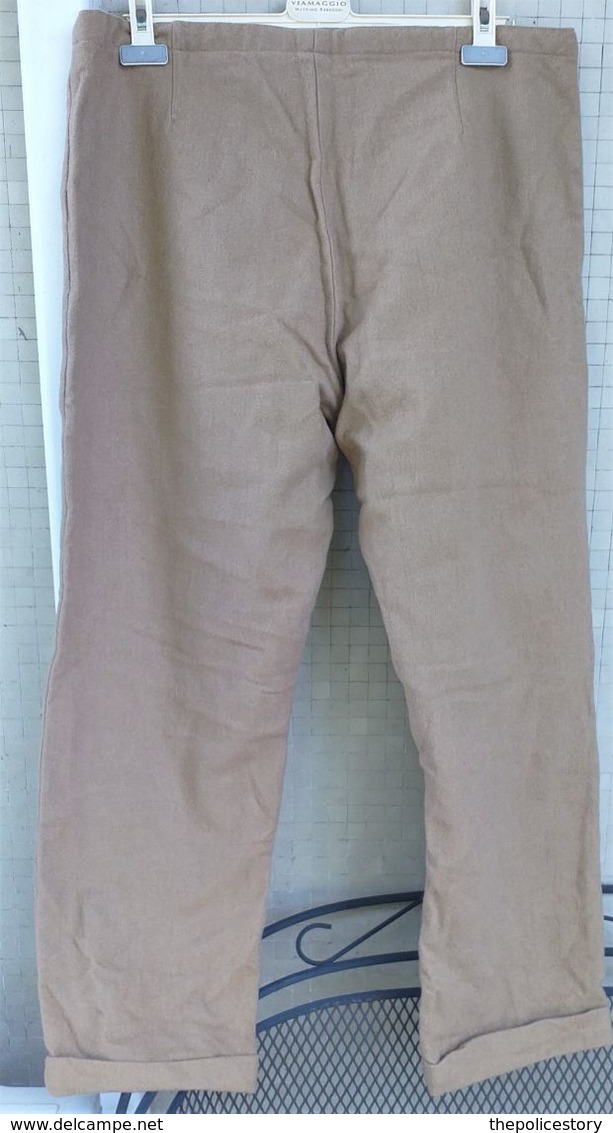 Giacca pantaloni vintage tenuta diurna da degente Ospedale Militare nuovi tg. XL