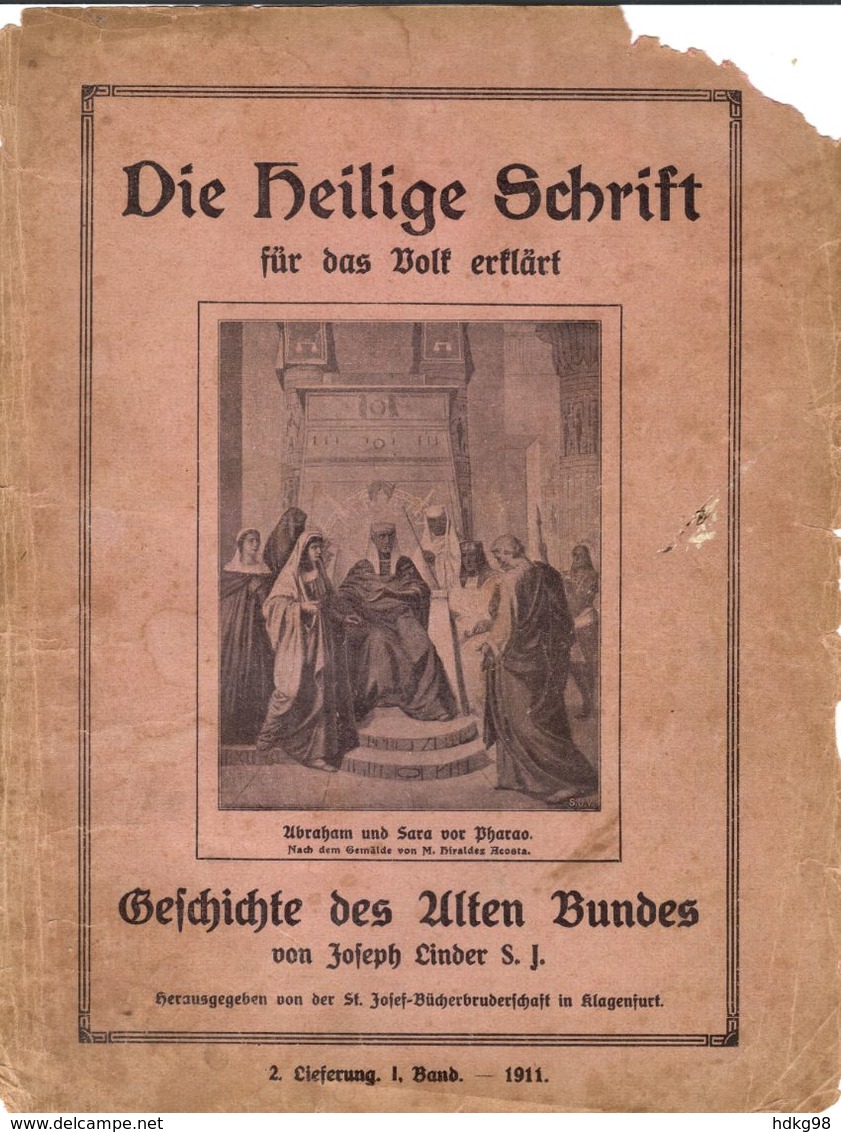 ZXB 1911 Die Heilige Schrift. Geschichte Des Alten Bundes. 2. Lieferung, 1. Band - 1911 - Judaism