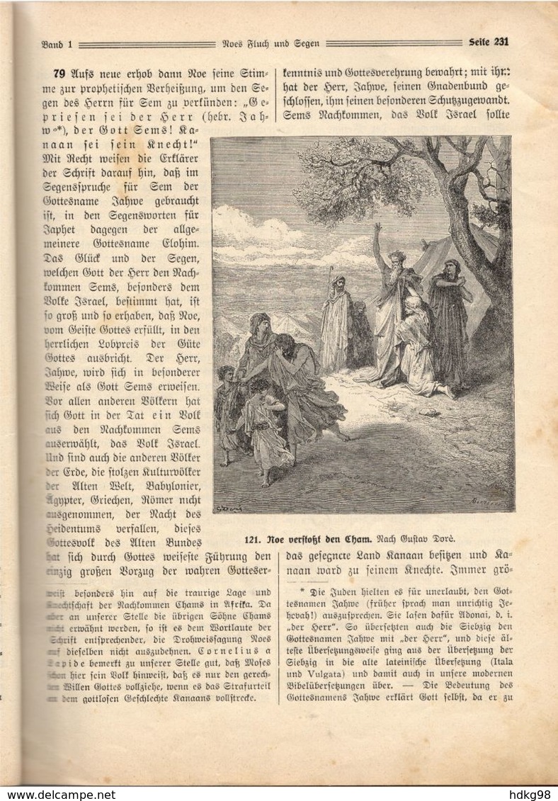 ZXB 1911 Die Heilige Schrift. Geschichte Des Alten Bundes. 2. Lieferung, 1. Band - 1911 - Judaïsme