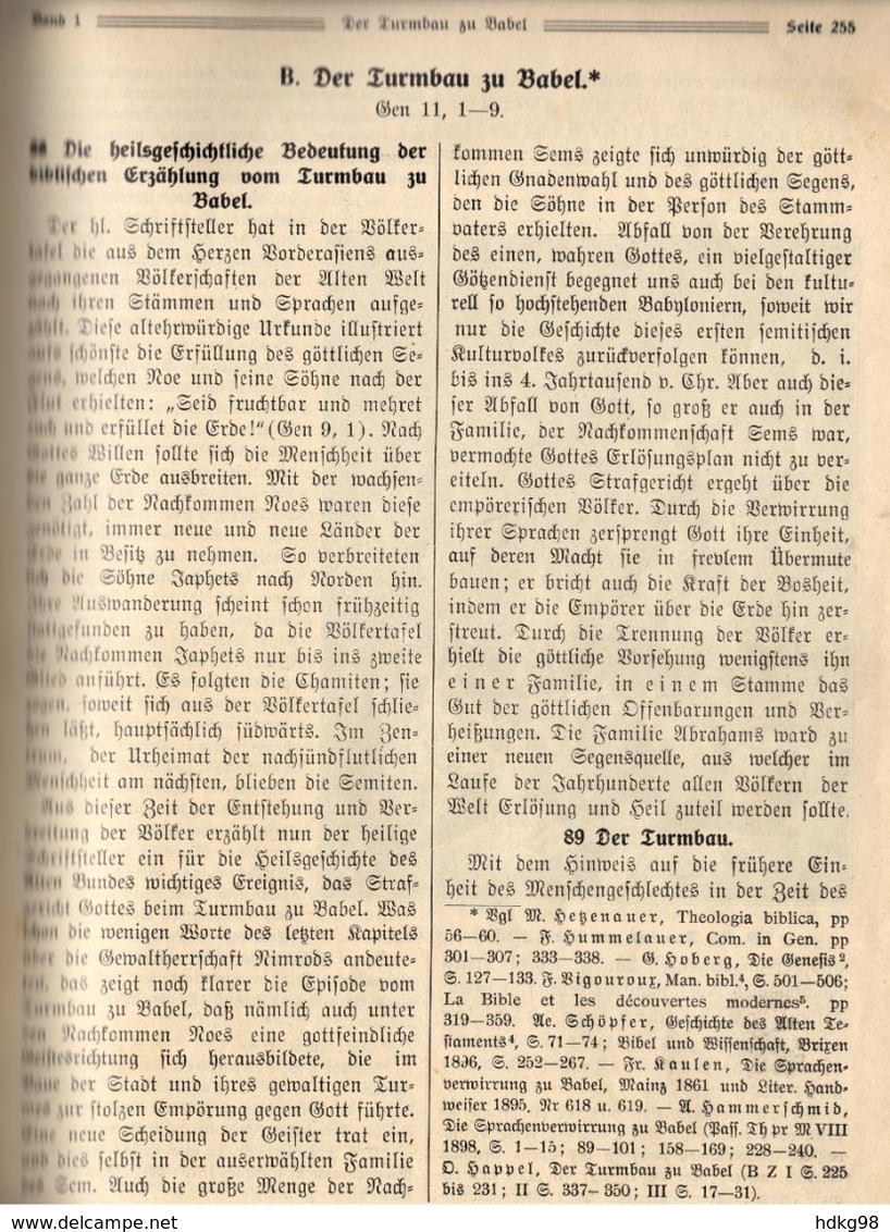 ZXB 1911 Die Heilige Schrift. Geschichte Des Alten Bundes. 2. Lieferung, 1. Band - 1911 - Judaïsme