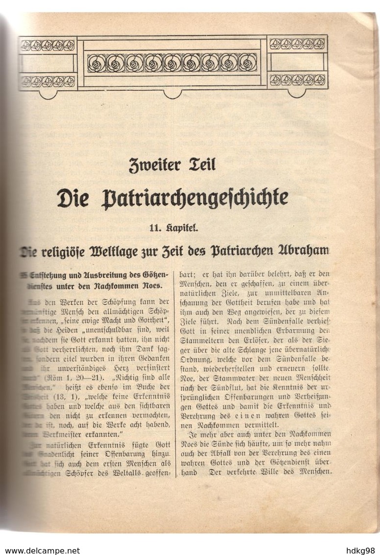 ZXB 1911 Die Heilige Schrift. Geschichte des Alten Bundes. 2. Lieferung, 1. Band - 1911