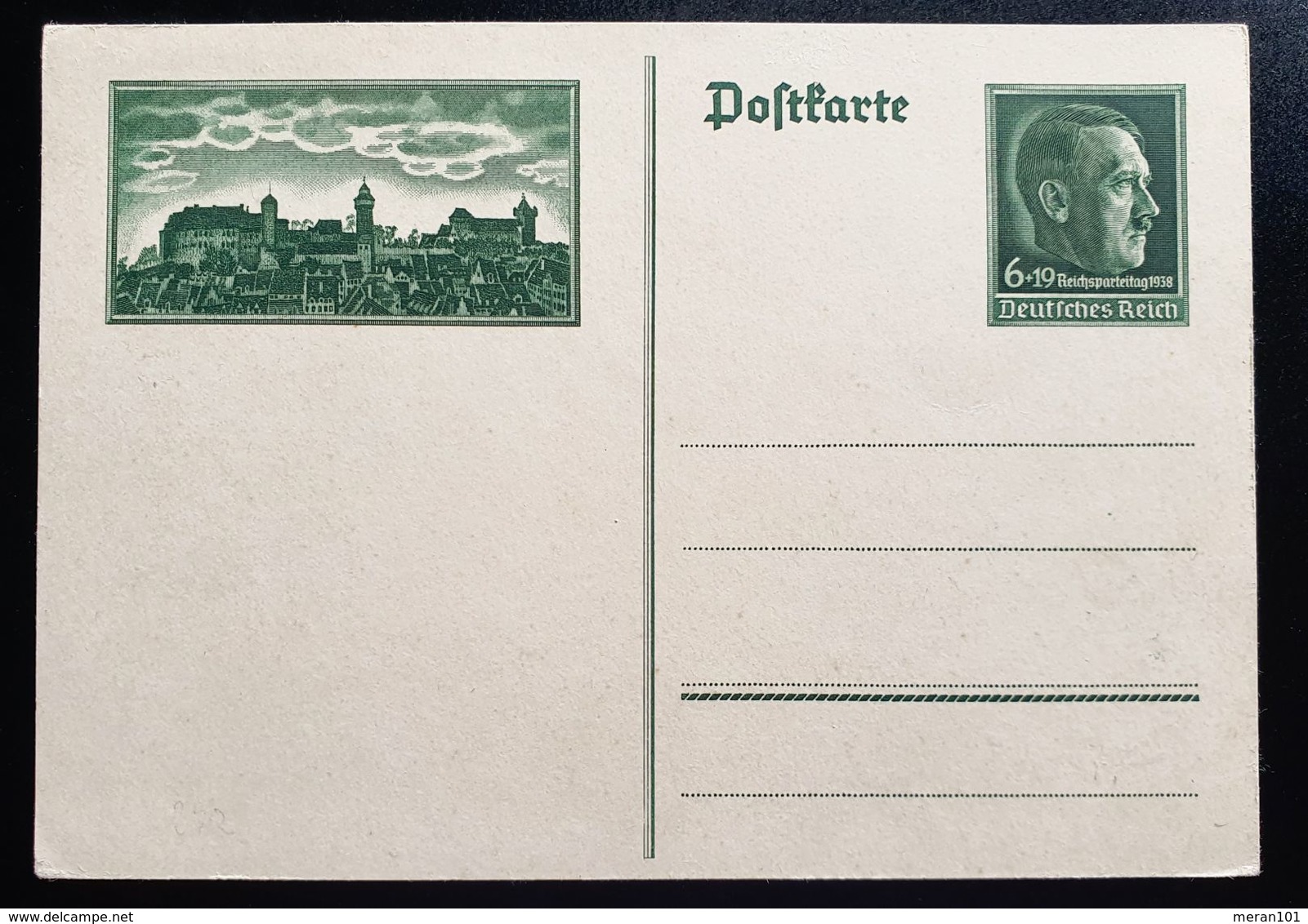 Deutsches Reich 1938, Postkarte P272 Ungebraucht - Covers & Documents