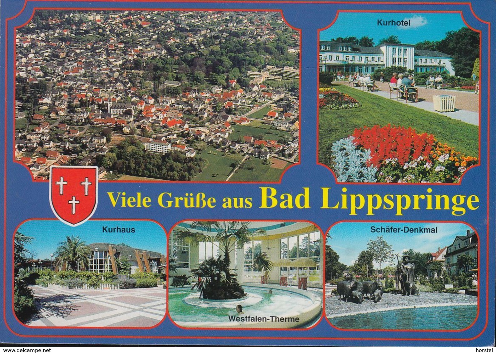 D-33175 Bad Lippspringe - Grüsse Aus ... - Stempel Briefregion 33 - Bad Lippspringe