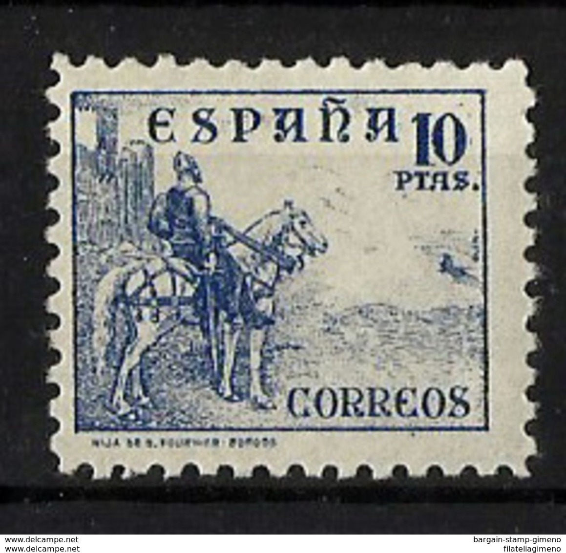 ESPAÑA **830 Nuevo Sin Charnela. Cat.215 € - Unused Stamps