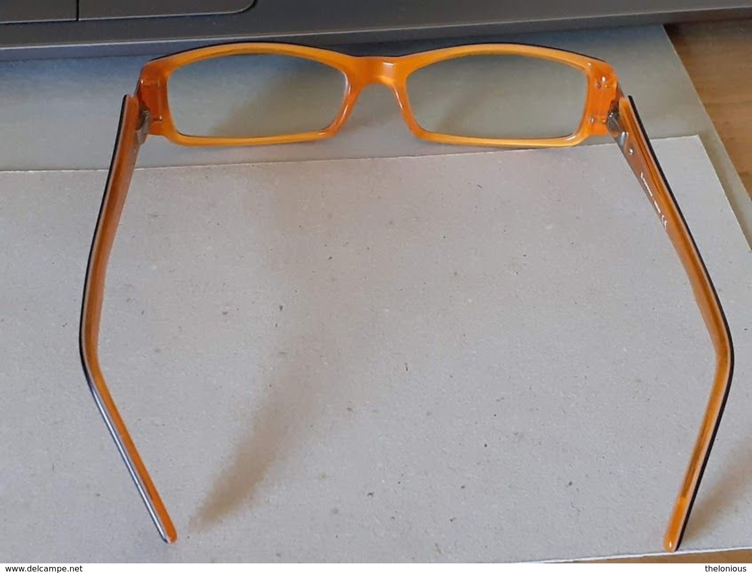 * Vintage Montatura Occhiali - Le Lenti Presenti Sono Graduate - Lunettes