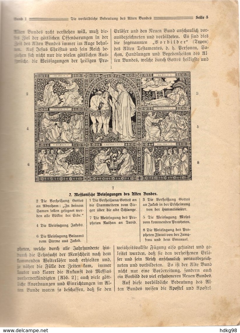 ZXB 1910 Die Heilige Schrift. Geschichte Des Alten Bundes. 1. Lieferung, 1. Band - 1910 - Judaísmo