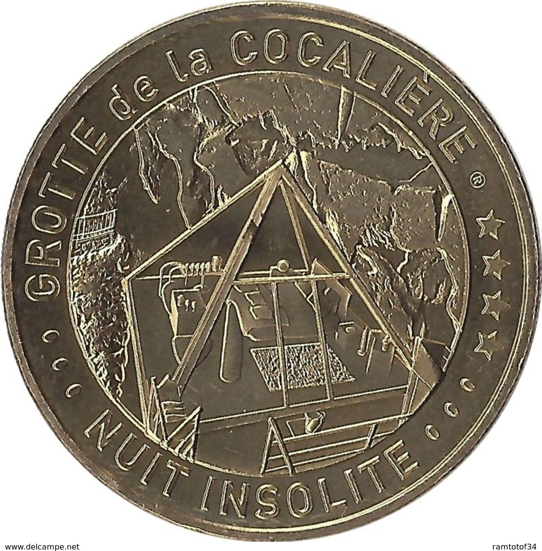 2019MDP275 - COURRY - Grotte De La Cocalière 12 (Nuit Insolite) / MONNAIE DE PARIS - 2019