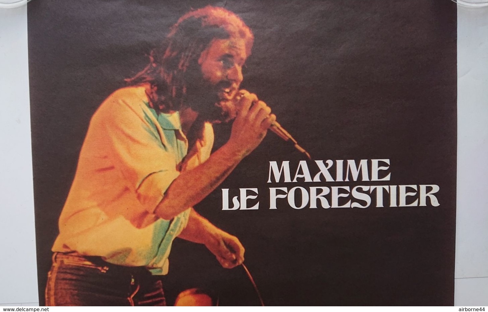 Affiche Maxime Le Forestier - Affiches & Posters