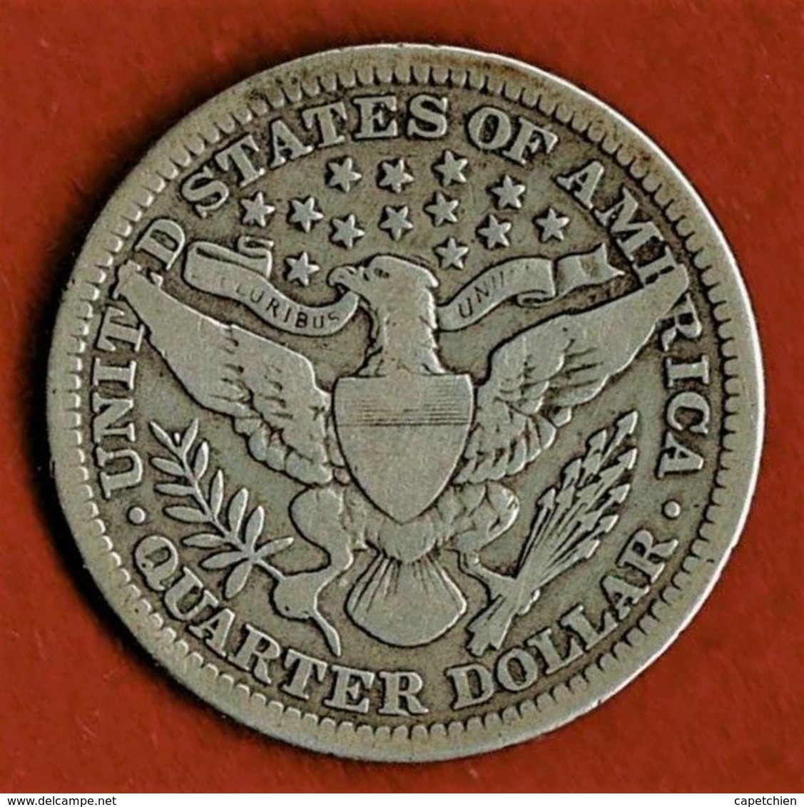 ETATS UNIS / QUARTER/ 25 CENTS / 1907 - 1892-1916: Barber