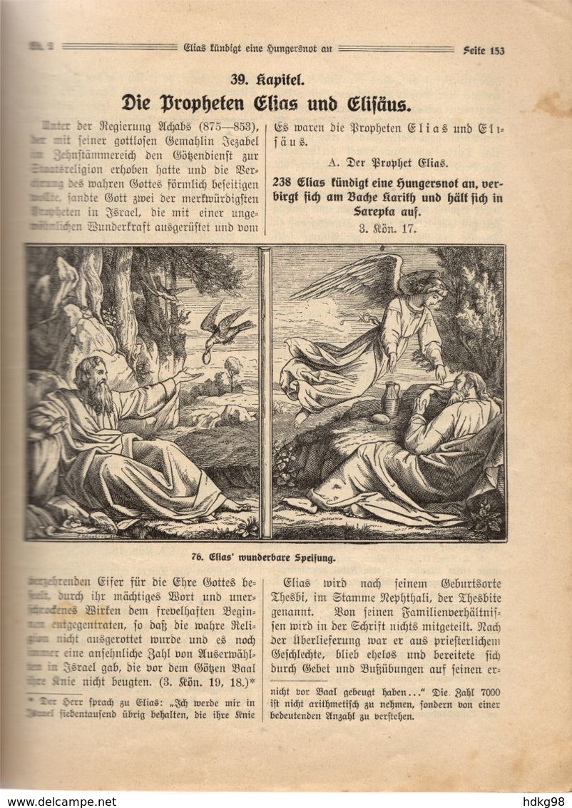 ZXB 1915 Die Heilige Schrift. Geschichte Des Alten Bundes. 6. Lieferung - 1915 - Judentum