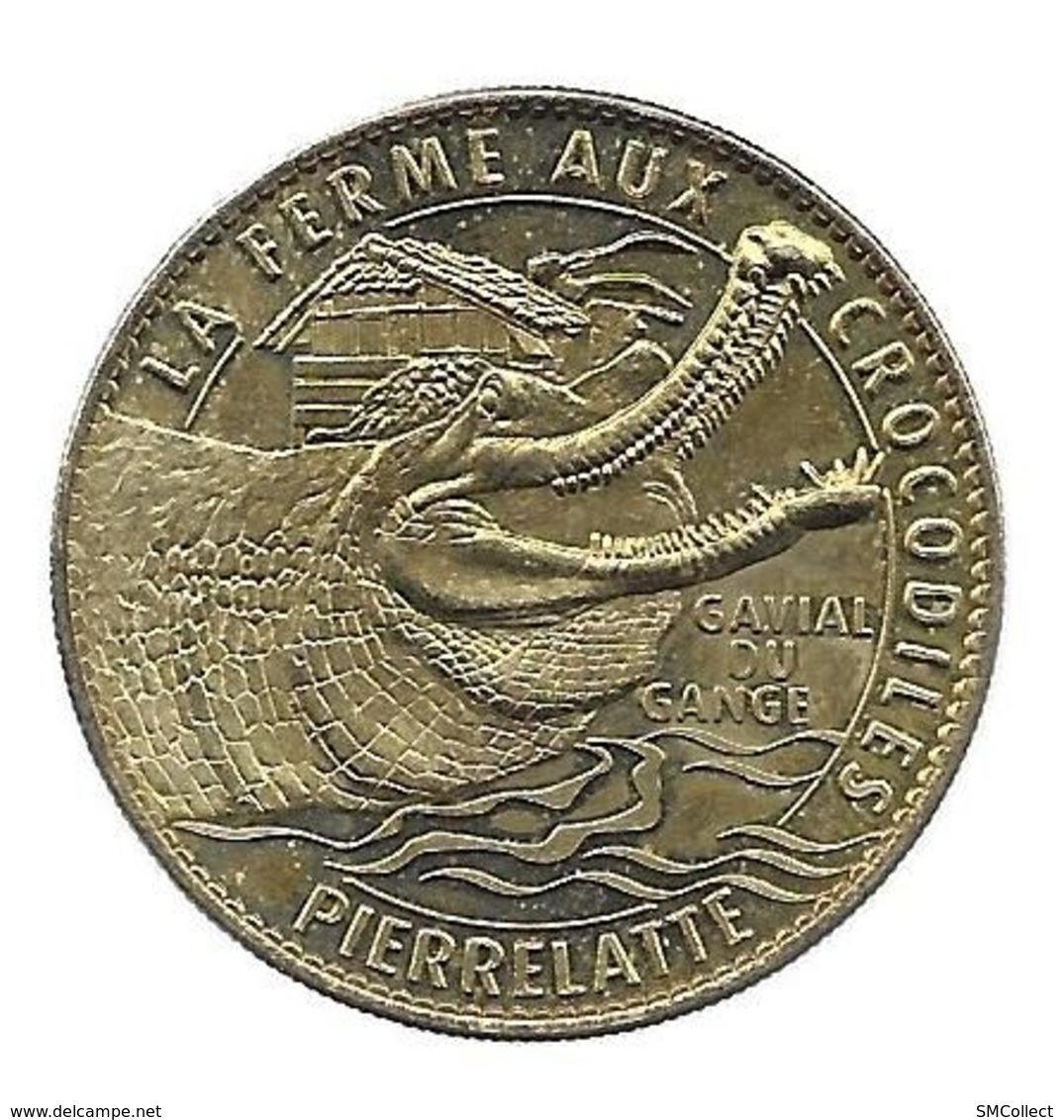 26 Pierrelatte, La Ferme Aux Crocodiles, Gavial Du Gange - 2009