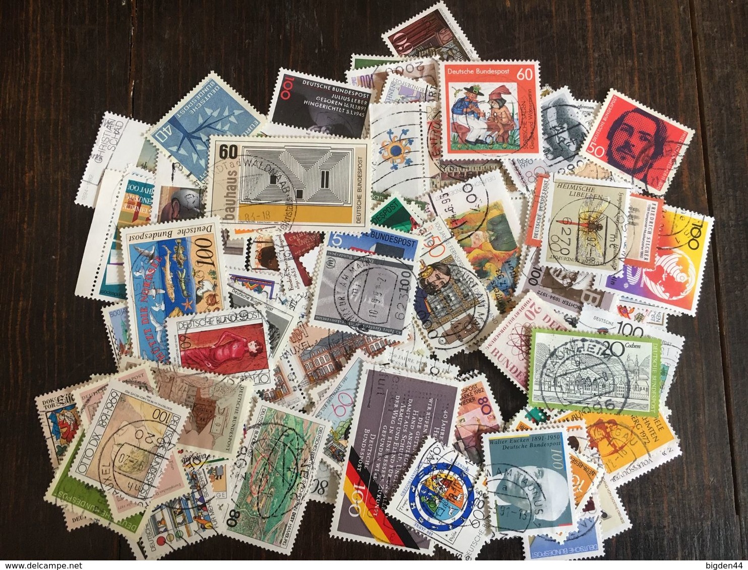 Lot 1000 Timbres Choisis Chosen Stamps Allemagne Deutschland Germany BRD - Lots & Kiloware (min. 1000 Stück)