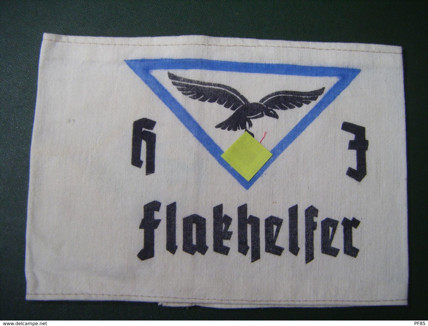 Brassard Allemand LUFTWAFFE WW2 HJ Flakhelfer Hitler Jugend - Divise