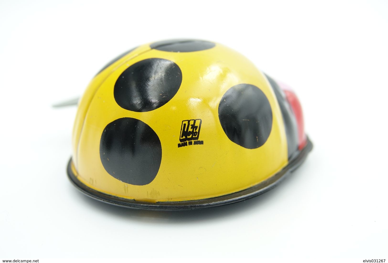 Vintage TIN TOY : Maker HERO TOY - LADY BUG - 7 Cm - JAPAN - 1970-85's - - Collectors Et Insolites - Toutes Marques