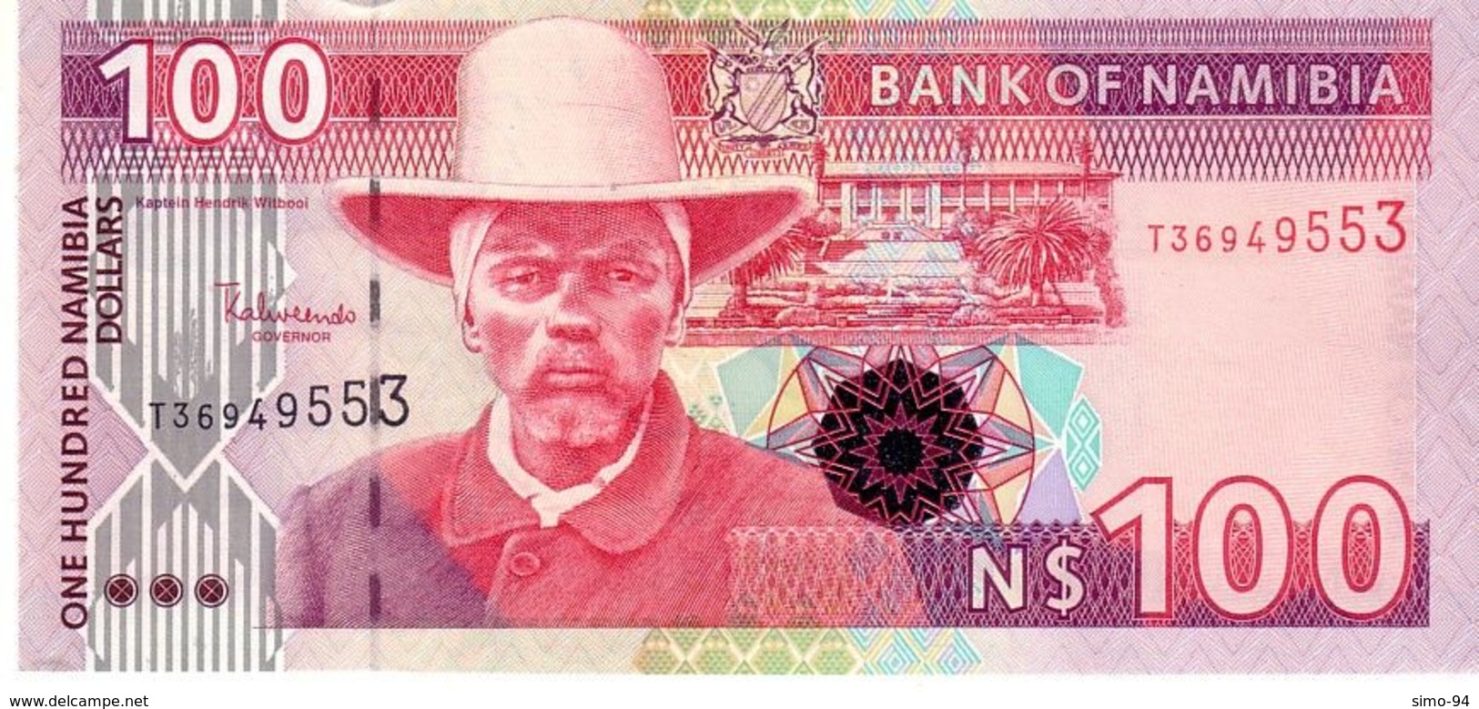 Namibia P.9a 100 Dollars 2003  Unc - Namibia