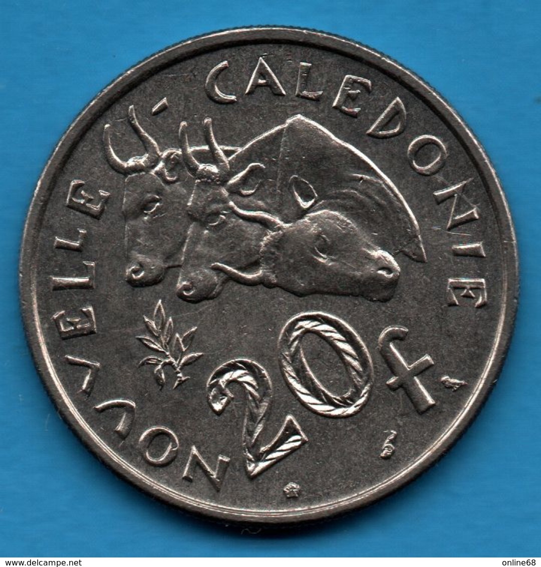 NOUVELLE CALÉDONIE 20 FRANCS 1970 - Nouvelle-Calédonie