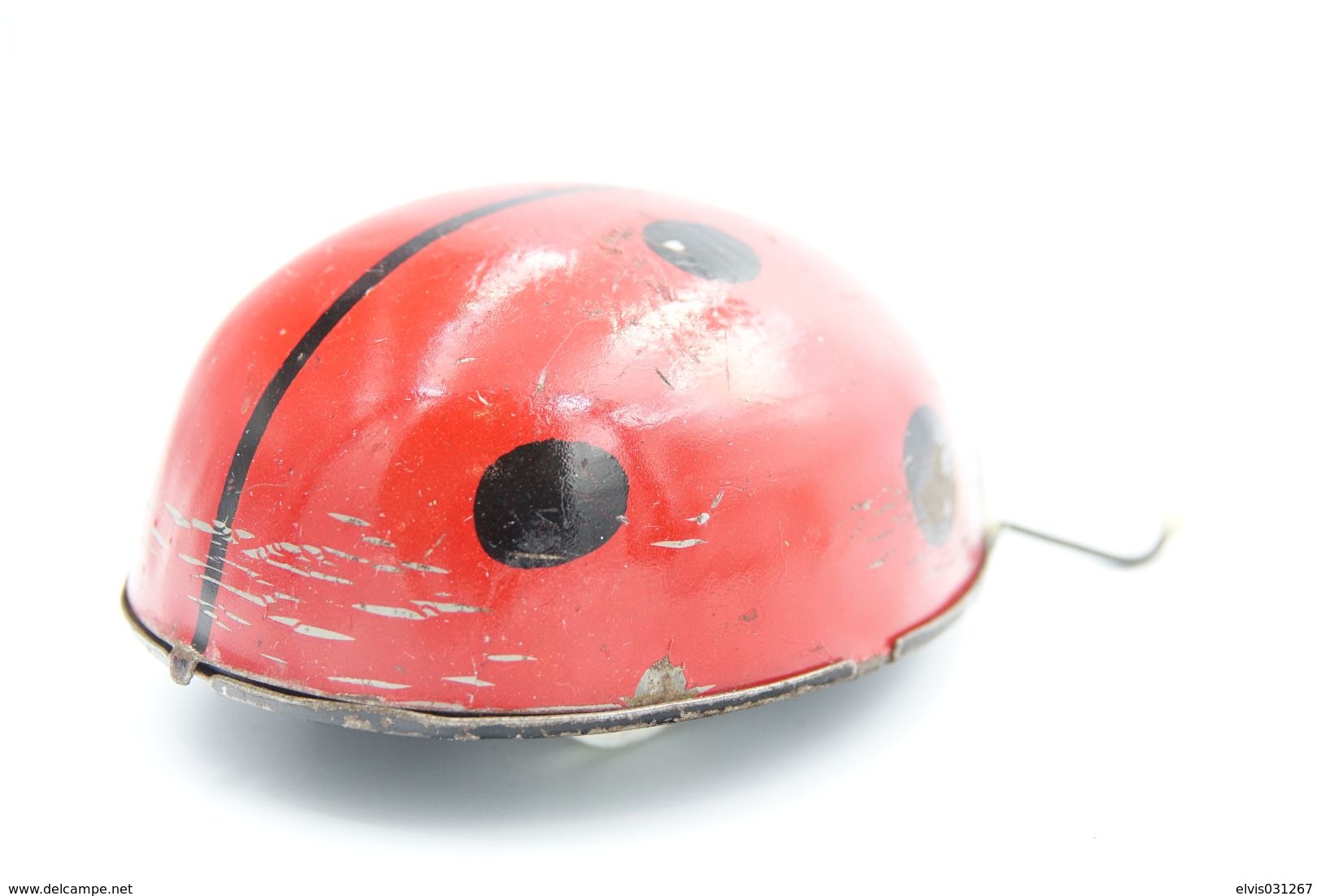 Vintage TIN TOY : Maker BERUSKA - LADYBUG - WITH BOX - 11 Cm - Czech Republic - 1950's - - Collectors E Strani - Tutte Marche