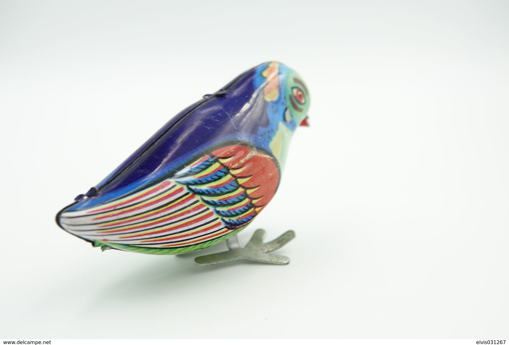 Vintage TIN TOY : Maker UNKNOWN - PECKING BIRD MS029  - 8 Cm - CHINA - 1960's - - Collectors E Strani - Tutte Marche