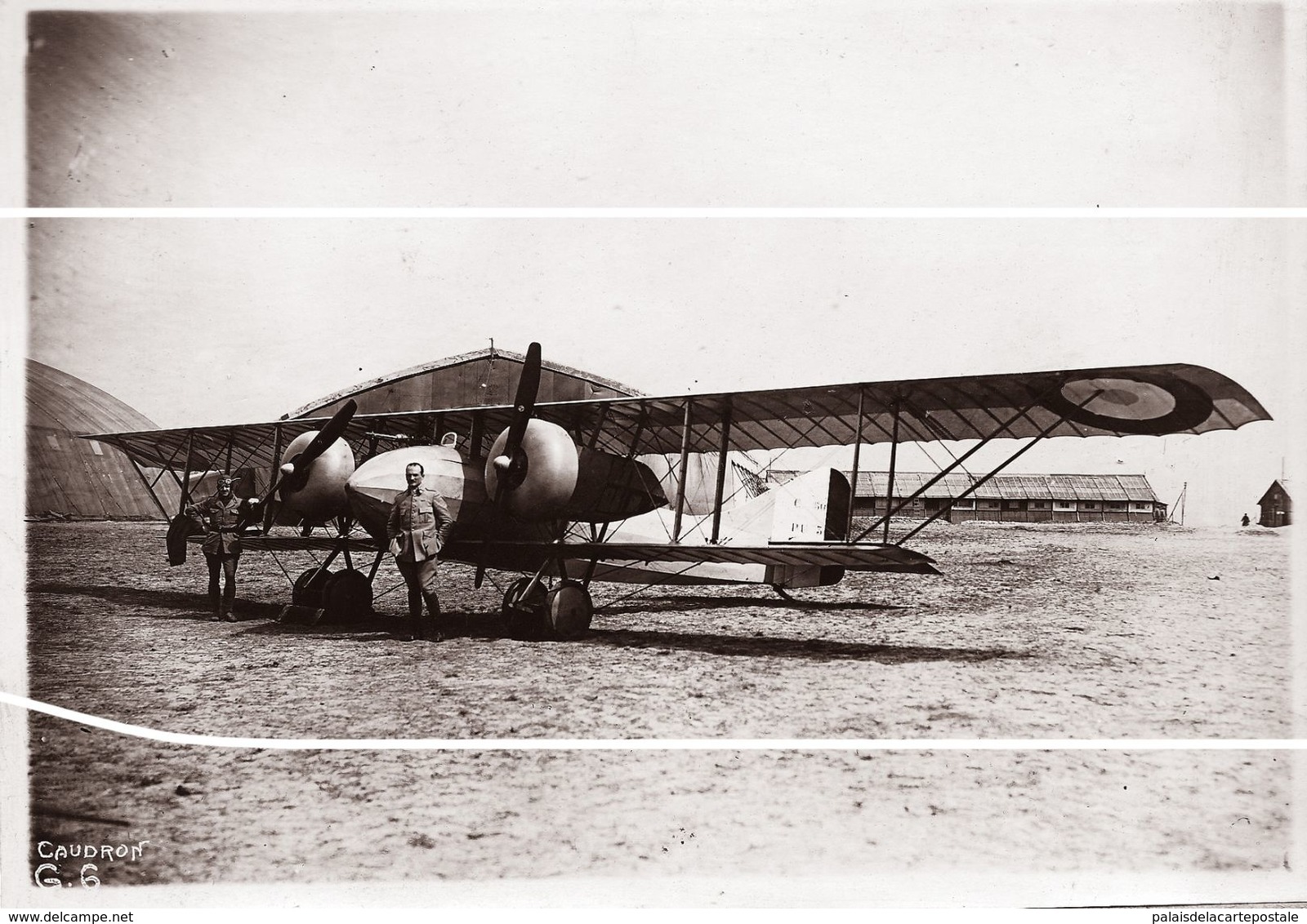 AEROPLANE ALENTOURS DE REIMS CHAMPAGNE (tirage Moderne D Prés Plaque Photo Anciennes ) - Aviateurs