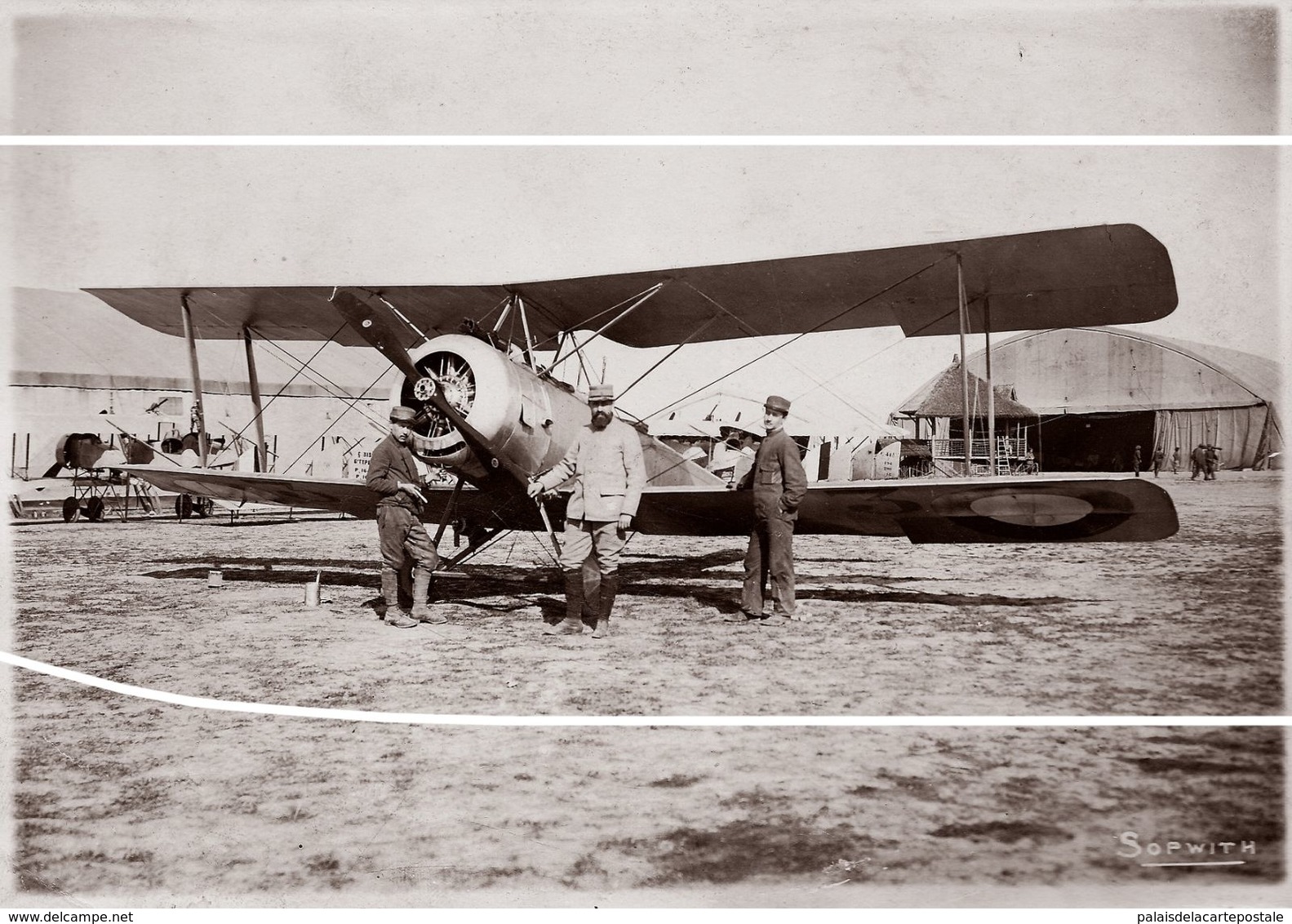 AEROPLANE ALENTOURS DE REIMS CHAMPAGNE (tirage Moderne D Prés Plaque Photo Anciennes ) - Aviateurs