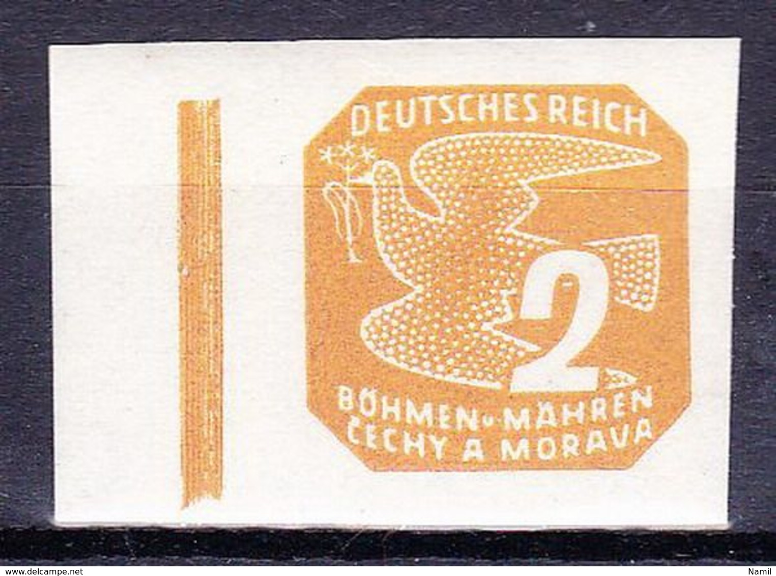 Boheme Et Moravie 1943 Mi 117 (Yv TPJ 11), (MNH)** Bdf - Unused Stamps
