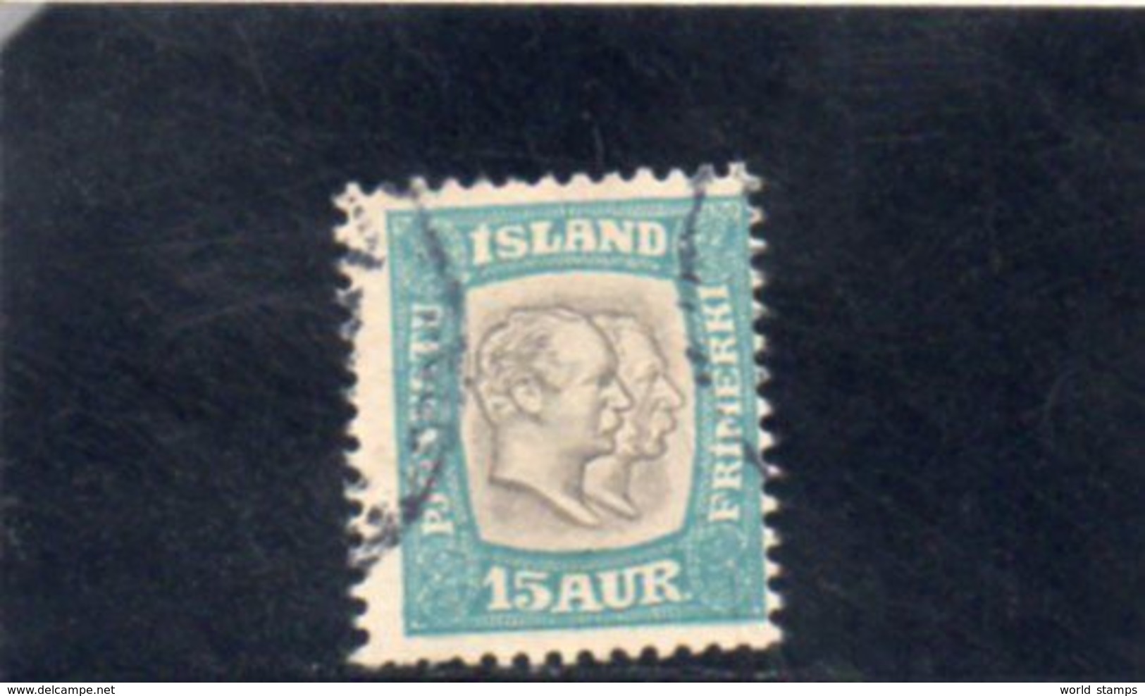 ISLANDE 1907-8 O - Used Stamps