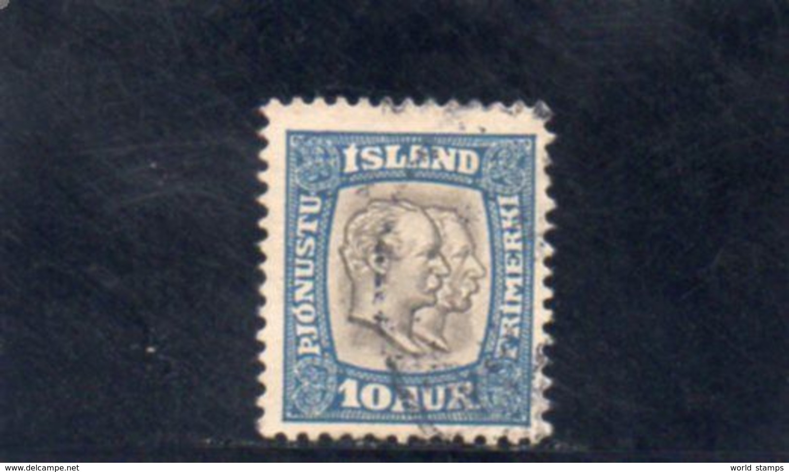 ISLANDE 1907-8 O - Usati