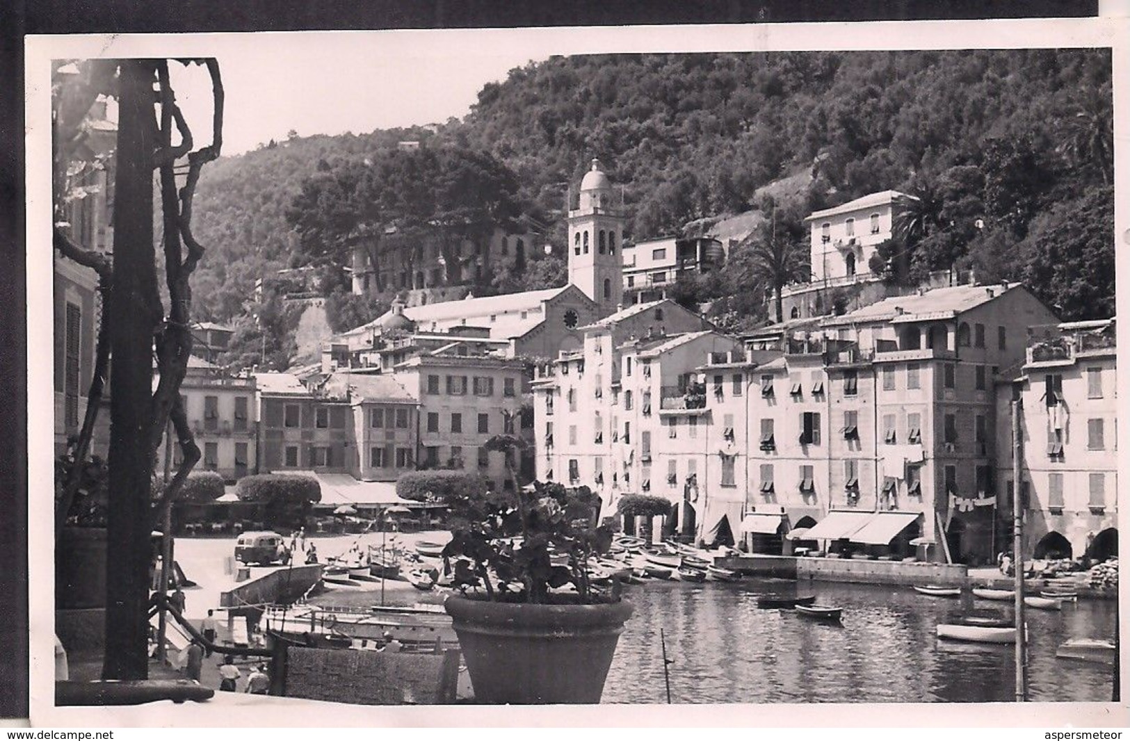 Italia - Genova - Portofino - Circa 1950 - Fotografia - 10,5 Cm X 7,5 Cm - Cygnus - Places