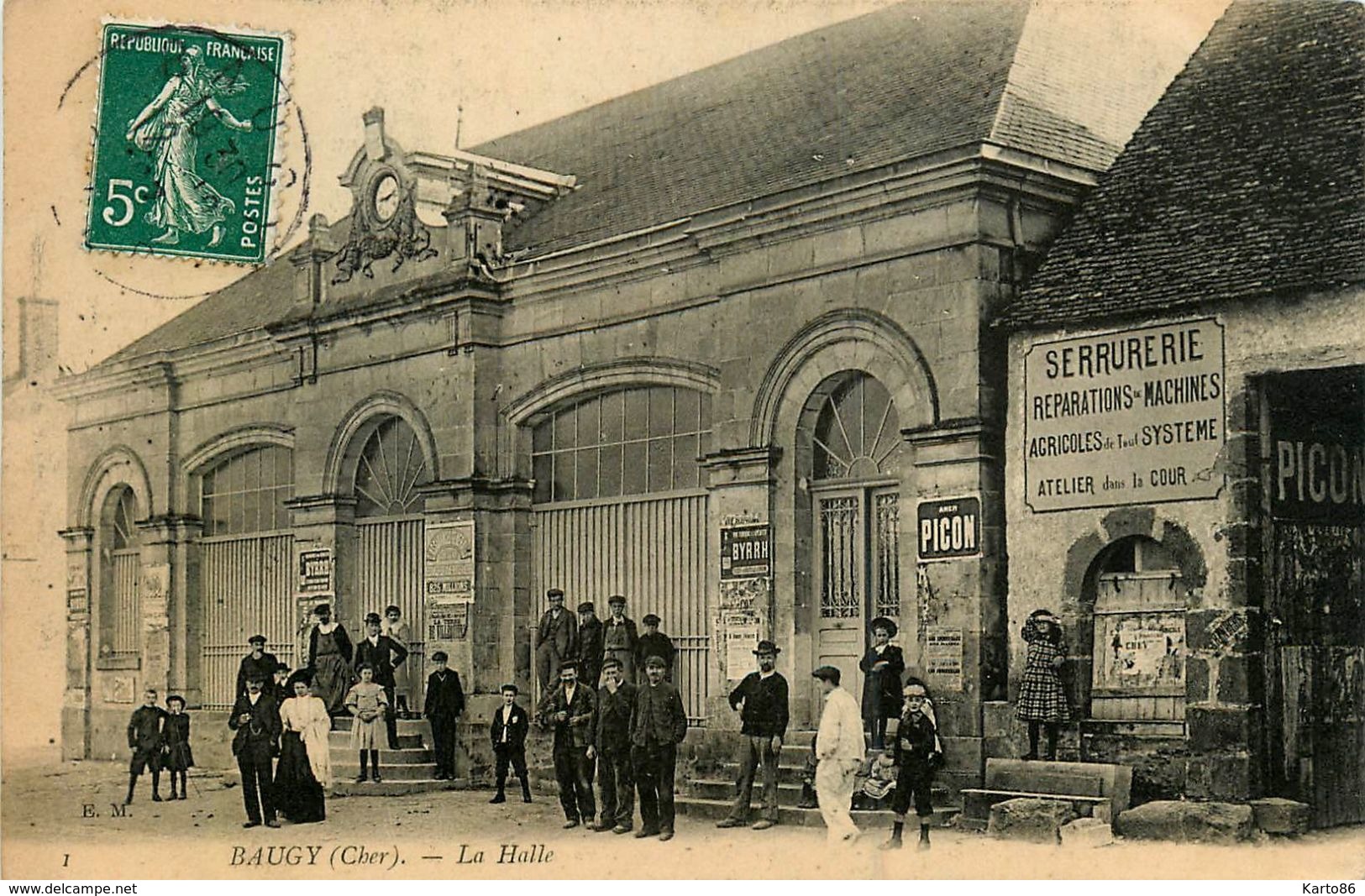 Baugy * La Halle * Serrurerie Réparations De Machines Agricoles Magasin - Baugy