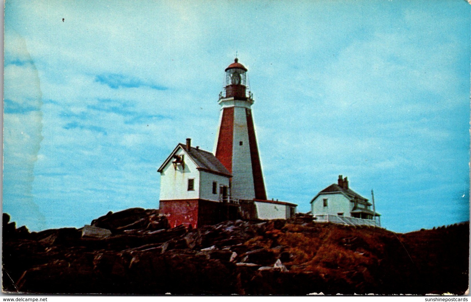 Canada Nova Scotia Yarmouth Lighthouse At Cape Forchu - Yarmouth