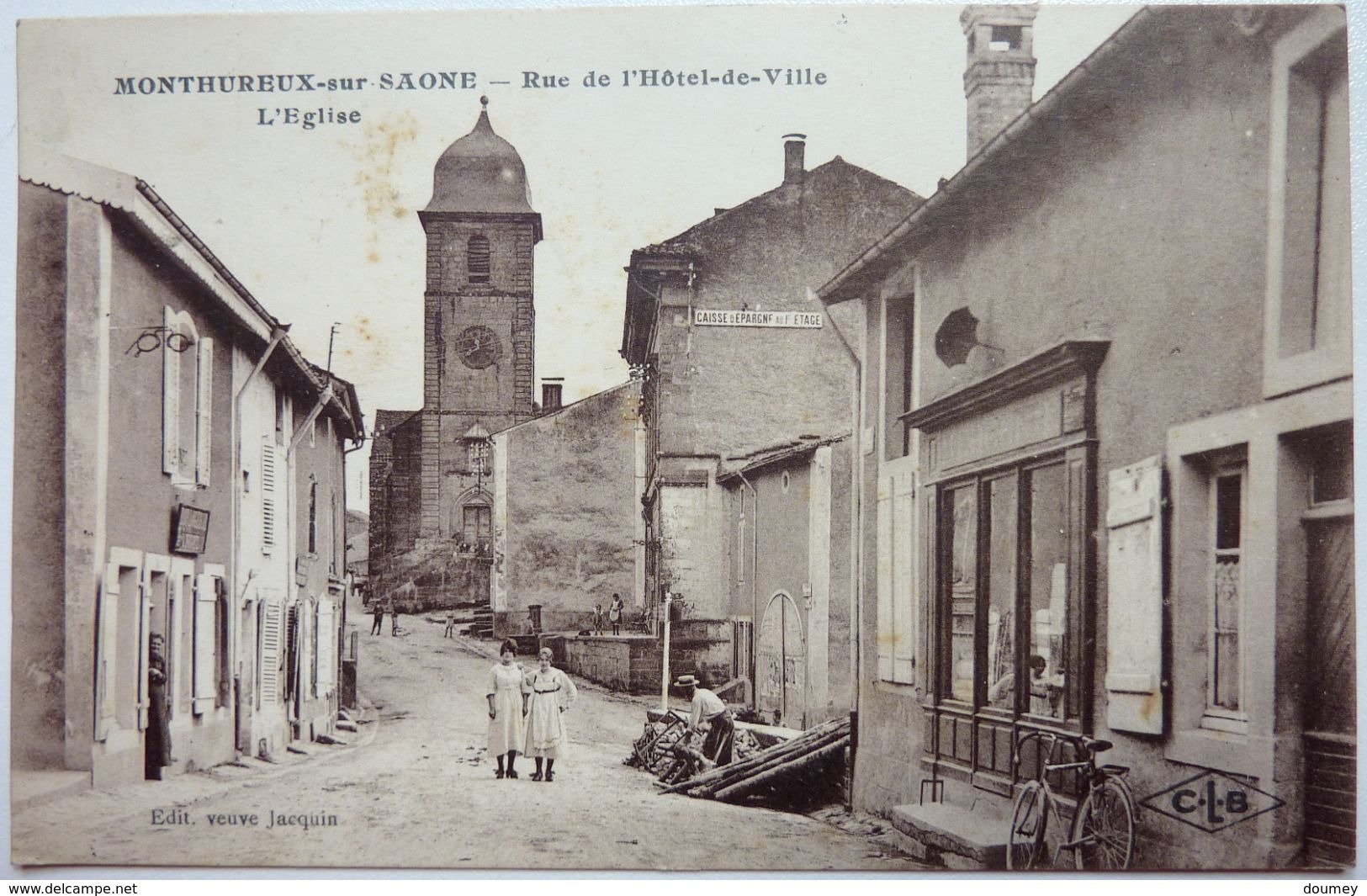 RUE DE L'HÔTEL DE VILLE - L'ÉGLISE - MONTHUREUX Sur SAONE - Monthureux Sur Saone