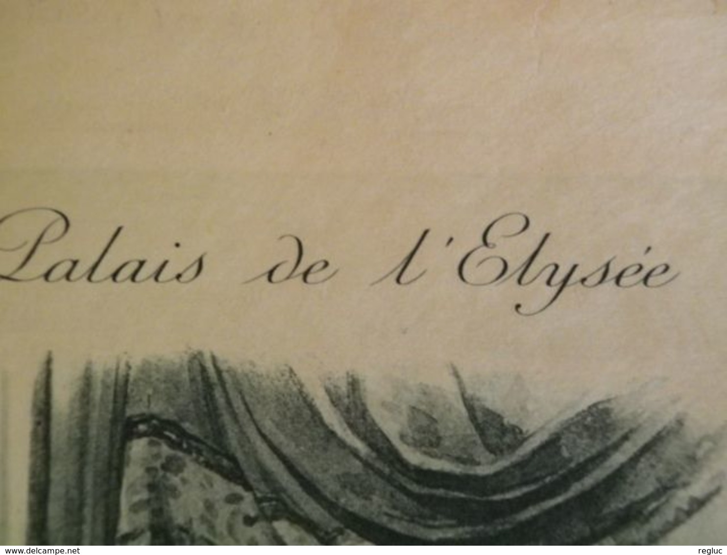 RARE PROGRAMME DE LA SEANCE D'ESCRIME DE 1895 - AU PALAIS DE L' ELYSEE - PRESIDENCE GENERAL GERVAIS - ILL. F. REGAMEY