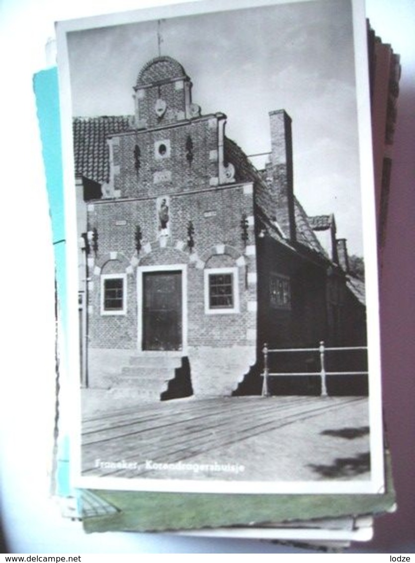 Nederland Holland Pays Bas Franeker Met Korendragershuisje En Brug - Franeker