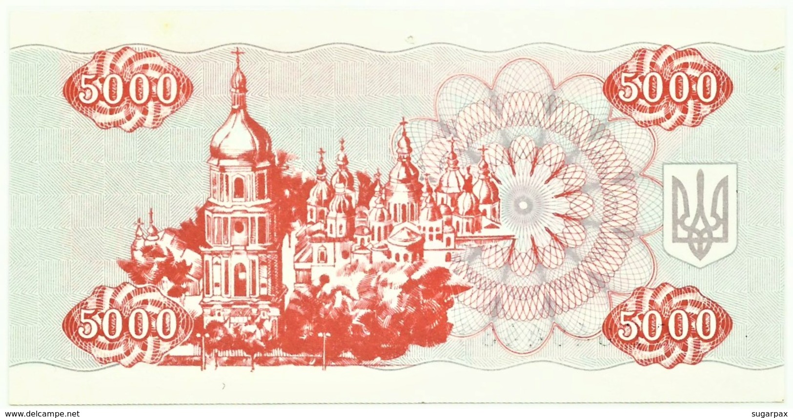 Ukraine - 5000 Karbovantsiv - 1995 - Unc. - Pick 93.b - Serie СД - 5 000 - Ucrania