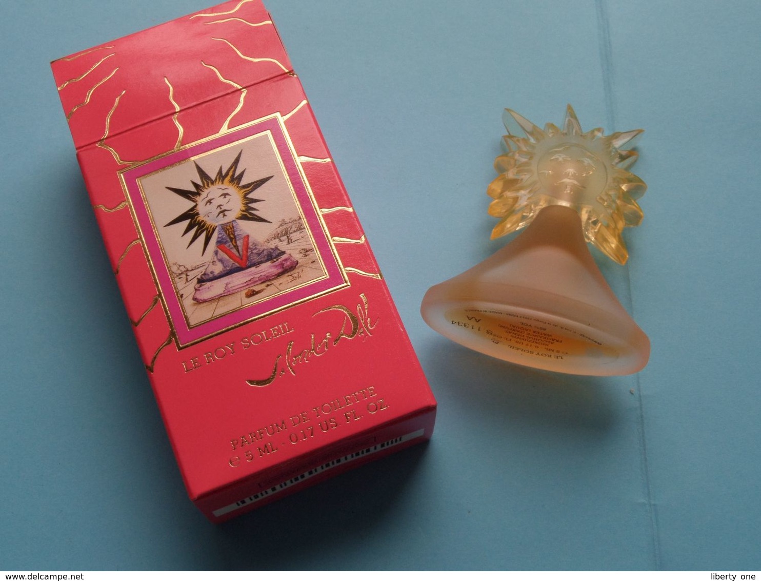 LE ROY SOLEIL ( Salvador Dali ) Parfum De Toilette ( 5 Ml ) Original Boite/Box ( Good Condition ) Voir Scans ! - Miniatures Femmes (avec Boite)